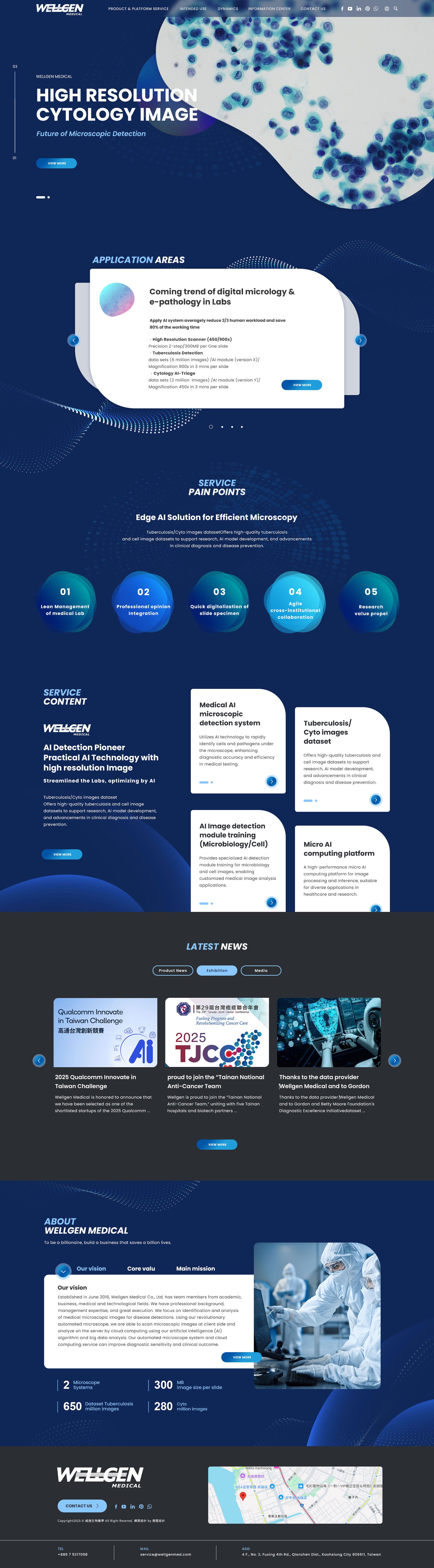 Wellgen 威捷生物醫學｜網頁設計、網站架設