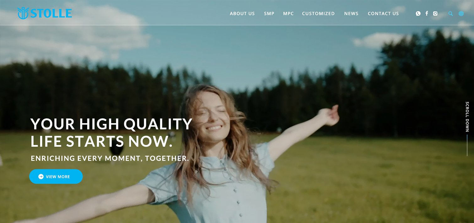 Stolle 海蓮產業-乳品科學研發｜網頁設計、網站架設